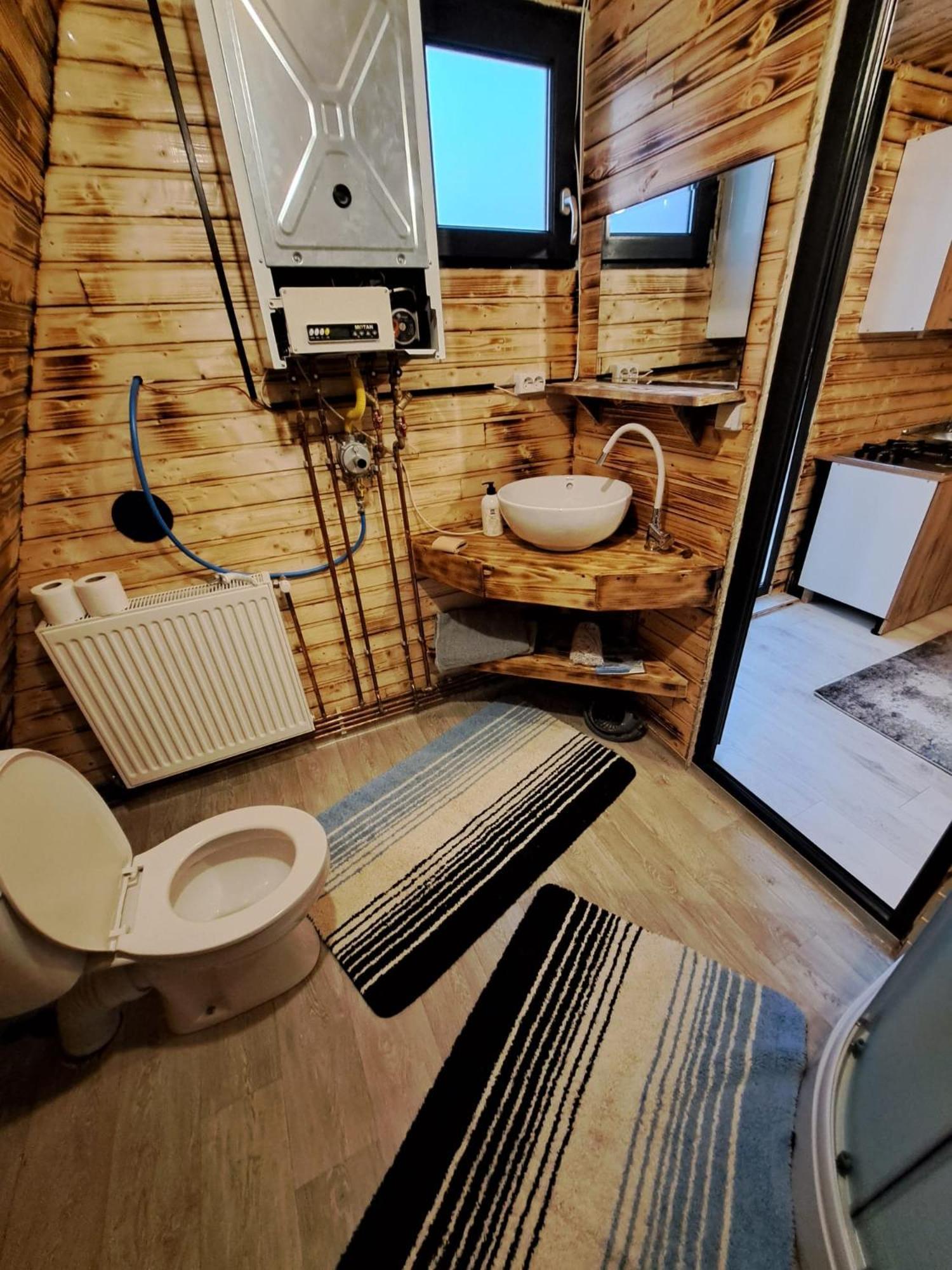 Cabanaaframe Curtea de Argeş Exterior foto
