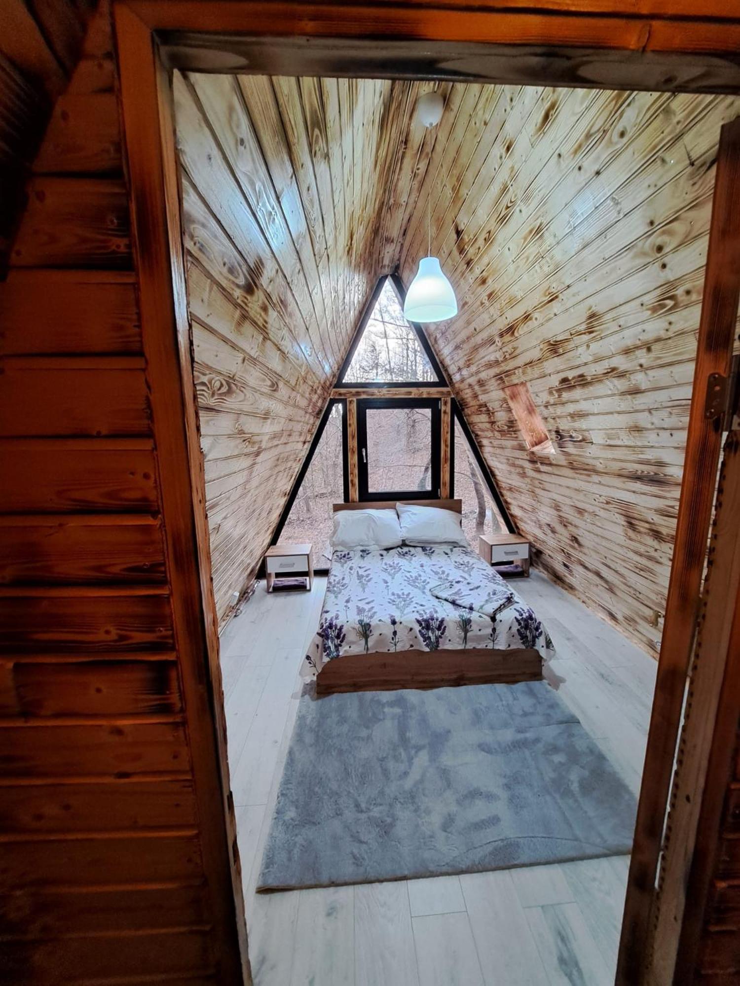 Cabanaaframe Curtea de Argeş Exterior foto