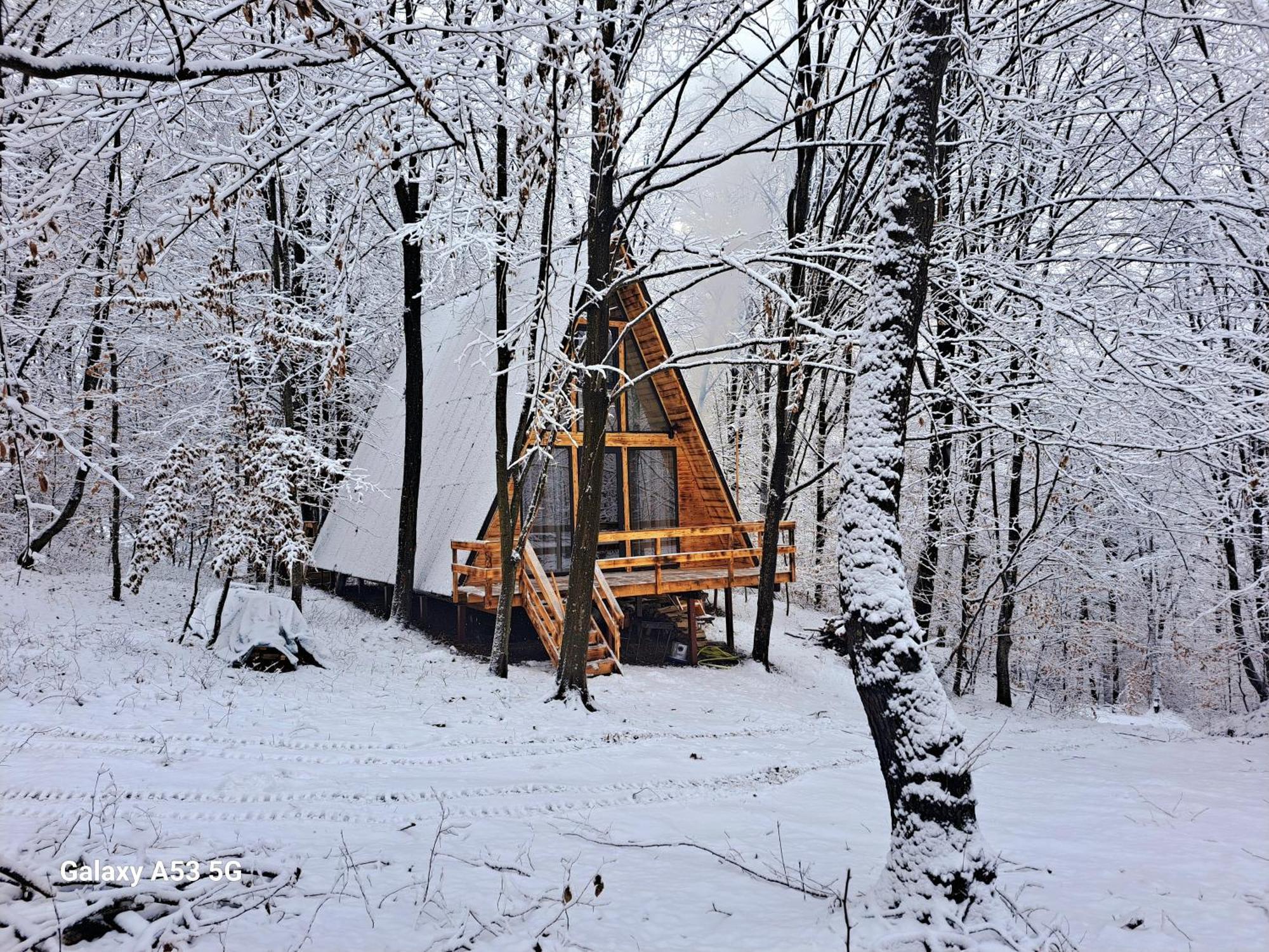Cabanaaframe Curtea de Argeş Exterior foto