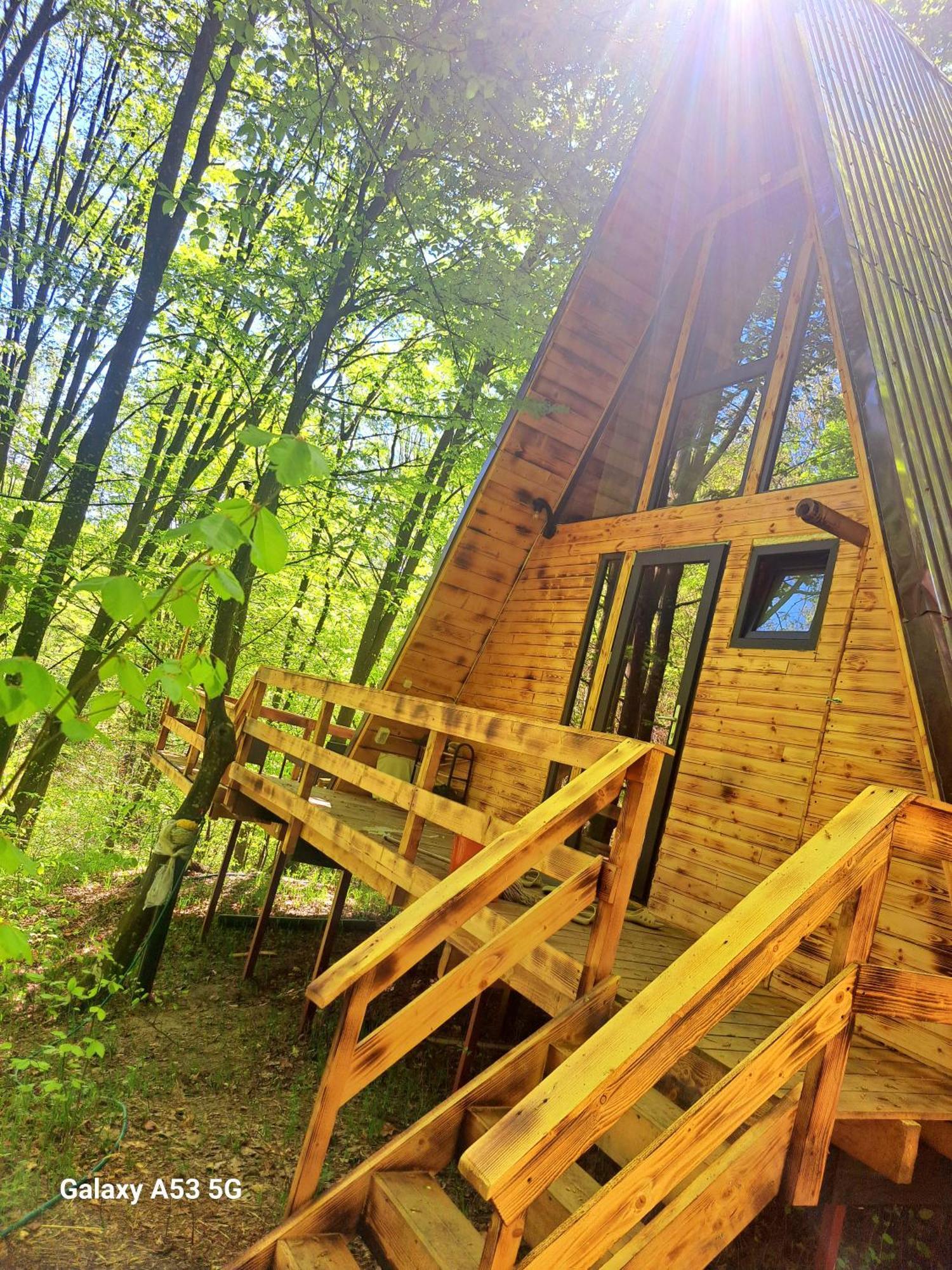 Cabanaaframe Curtea de Argeş Exterior foto